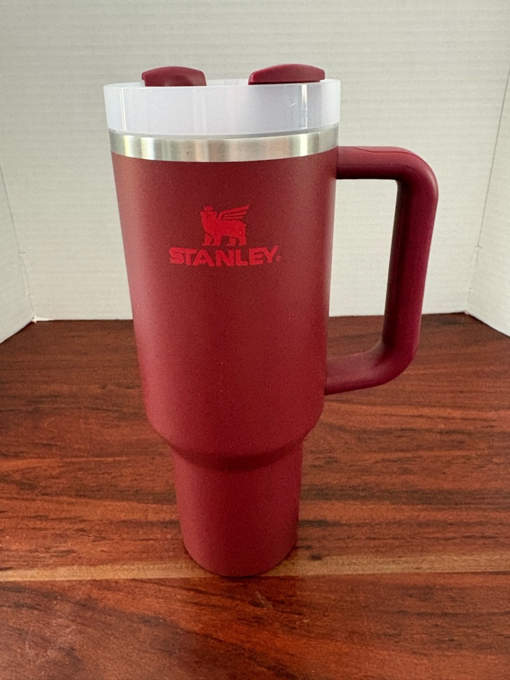Stanley Quencher H2.0 40oz Tumbler - Cranberry Without Straw